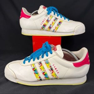 Adidas Samoa paint splatter